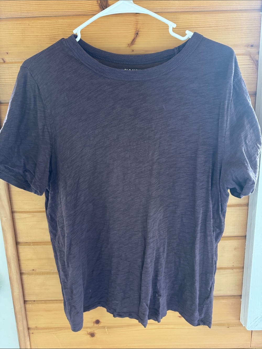 Old Navy Women's Short Sleeve Tee - deep purple